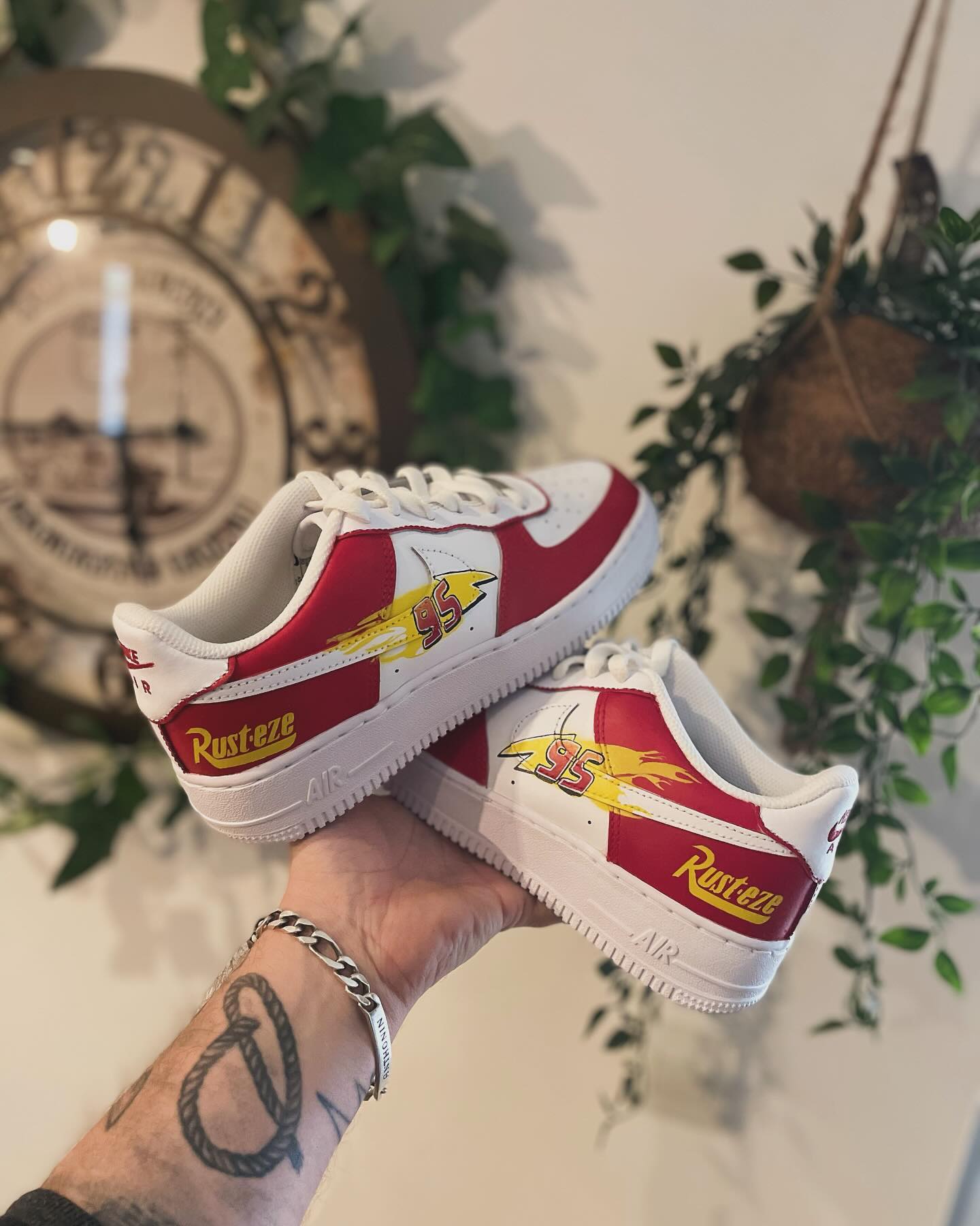 Nike Air Force 1 Custom - Edition Spéciale Cars