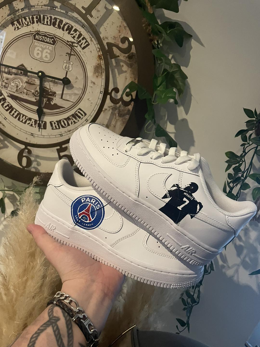 Nike Air Force 1 Custom - Edition Club de Foot & Joueur
