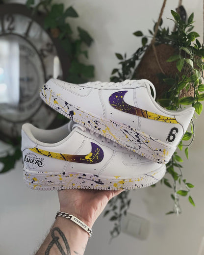 Nike Air Force 1 Custom - Edition Spéciale Lakers